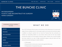 Tablet Screenshot of buncke.org